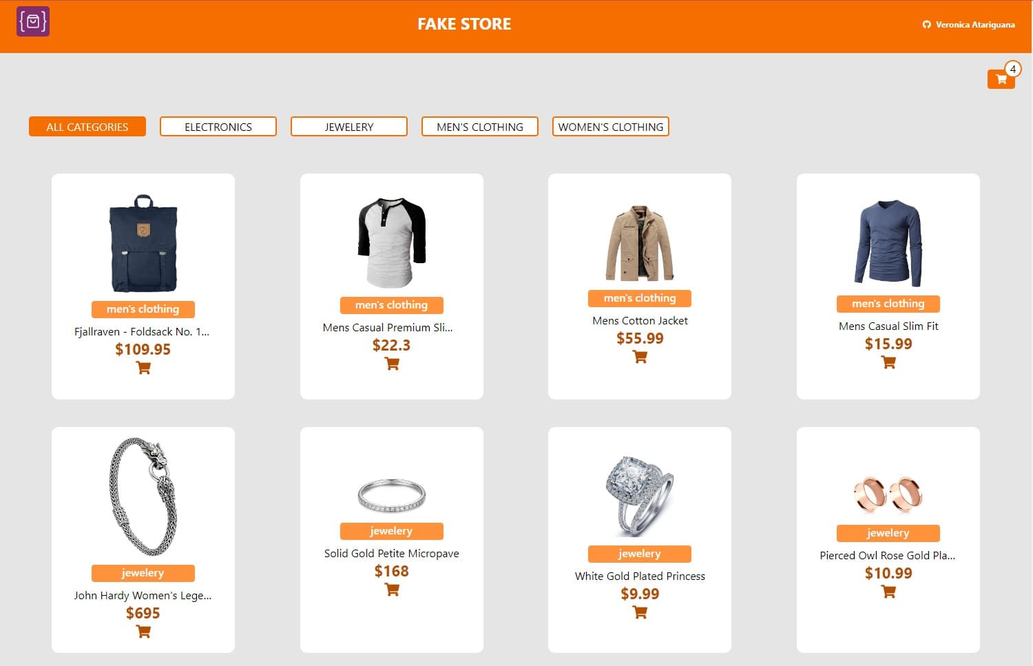 Fake Store